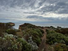 Bay of Islands Coastal Park is between Peterborough and Warrnambool. 