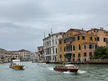 The Grand Canal is a busy place