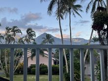 Coffee this morning and a view.