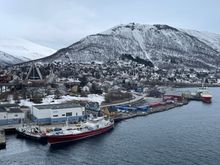 View from the Tromso bridge