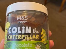 Delicious cake in a jar from M&S.