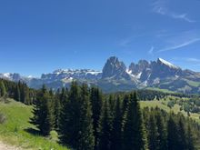 The outrageously beautiful Dolomites!
