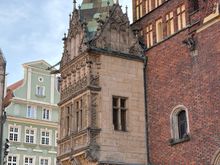 Detail on town hall 