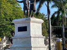 Statue at the foot of Paseo Montejo, more on that tomorrow