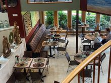 The cafe at the Dunes Gallery