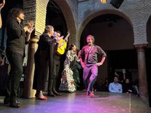 This man took my breath away....the entire show was thrilling!!!  The best flamenco I've ver seen,a though Ive not seen much....we need AMSDON and KIMHE here to comment..where are you both??