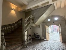 Larger buildings with communal entry areas 