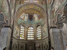 Interior of Basilica San Vitale 