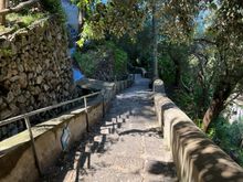 The many stairs of the Amalfi Coast.