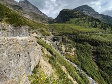 The gorgeous drive along Road to the Sun 