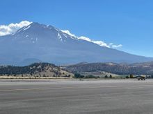 This is from the Weed Rest Area, it comes with it's own airport!