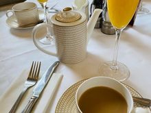 Tea at the Pump Room in Bath.  