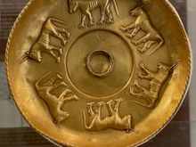Golden bowl, 6th Century BC (may be a replica?)