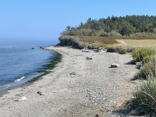 North Bay County Park just west of Ft. Worden...no eagles but a great beach...