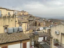 Like other towns in the area, there are hills...and where there are hills, there are steps