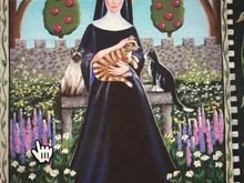 Well that was easy. She looks kind. Google states she is often grossly overlooked by history books. People pray to her for protection from mice and rats . You’re welcome Ziggy. 