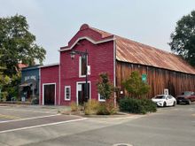 This was the old stables for the Tallman Hotel.  The hotel, the saloon were all in a row. 