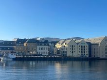 Leaving Alesund