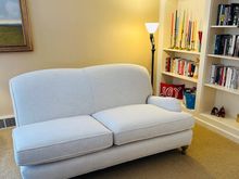 I think the sofa misses its other half. Hopeful for a reunification in the near future!