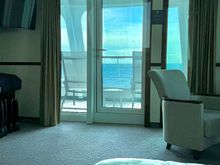 View from the bed