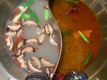 Korean hot pot for dinner 