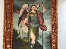 Beautiful arts in breakfast room