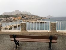 Along the coastal route south of Marseille