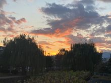 And the sky and light reflections were beautiful!