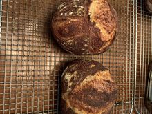 definently a crust on these 2 loaves.