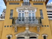 One of the Art nouveau bldgs in Aveiro