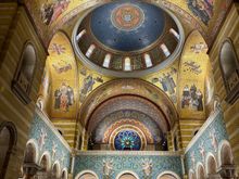 Looking to the rear of the cathedral.