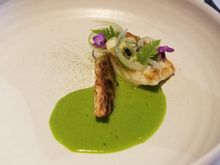 the fish course