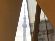 Tokyo Skytree Tower from the Sumida Hokusai Museum