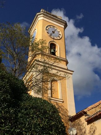 Church tower that can be seen from afar