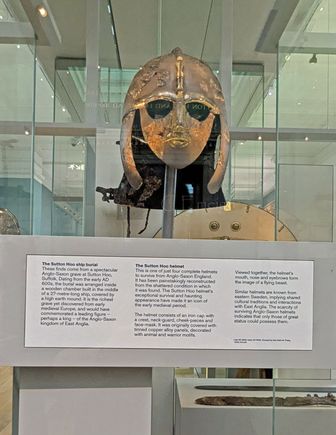Part of the Sutton Hoo hoard