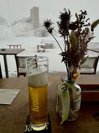 View from the restaurant