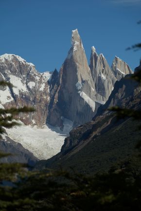 Carrot Torre, a mountain climber’s dream. It is visible maybe 3p days out of the year.