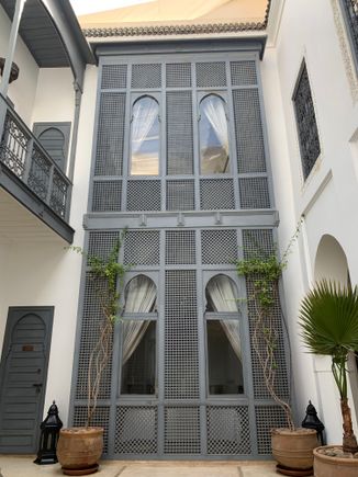 Our Riad Adore courtyard 
