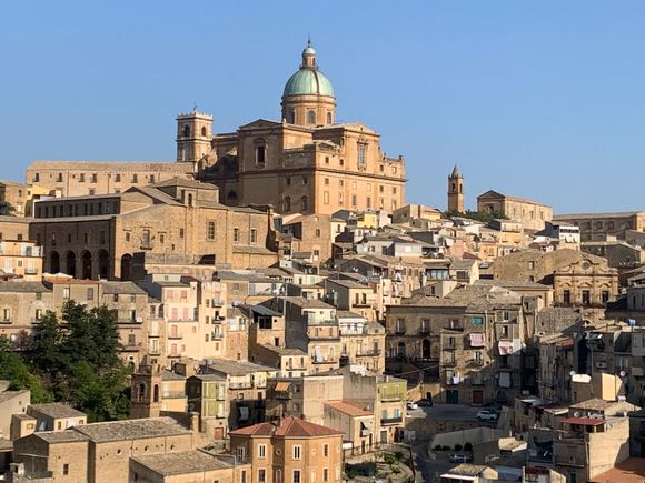 Skyline of the interior town of Piazza Armerina