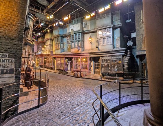 Re-created Diagon Alley