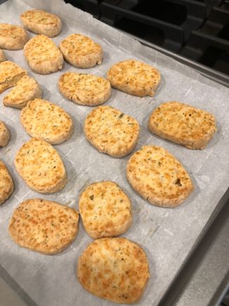 
If they tasted better I would work on the presentation.