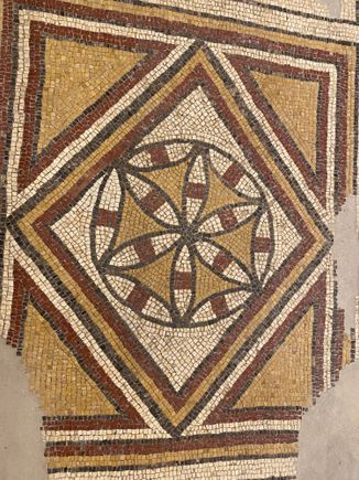 Mosaic in church