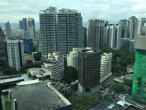 View from bedroom at Four Seasons