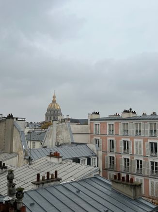View from our apt in Paris 