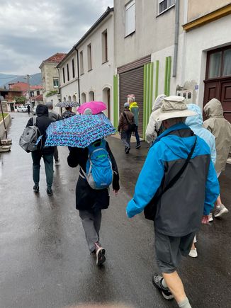 Typical Tour Day, Rain!