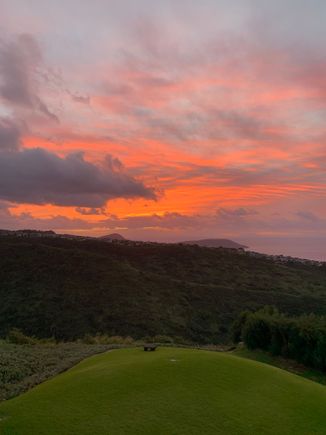 Sunrise from our living room