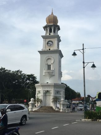 Victorian clock tower