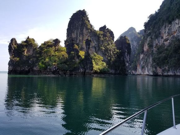 on the ferry to Koh Lanta
