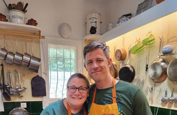 The salad team (of two)