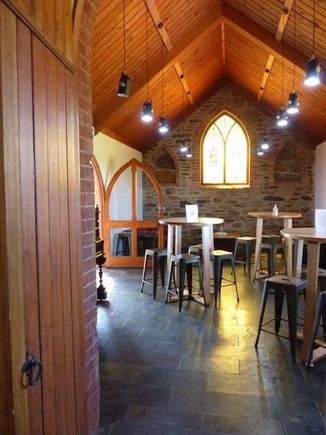 More intimate wine tasting 